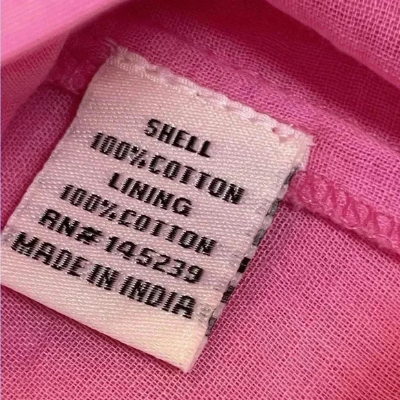 NEW Sim & Sam Puff Sleeve Mini Dress Women's Size M Barbie Pink Flutter sleeve - Picture 10 of 16